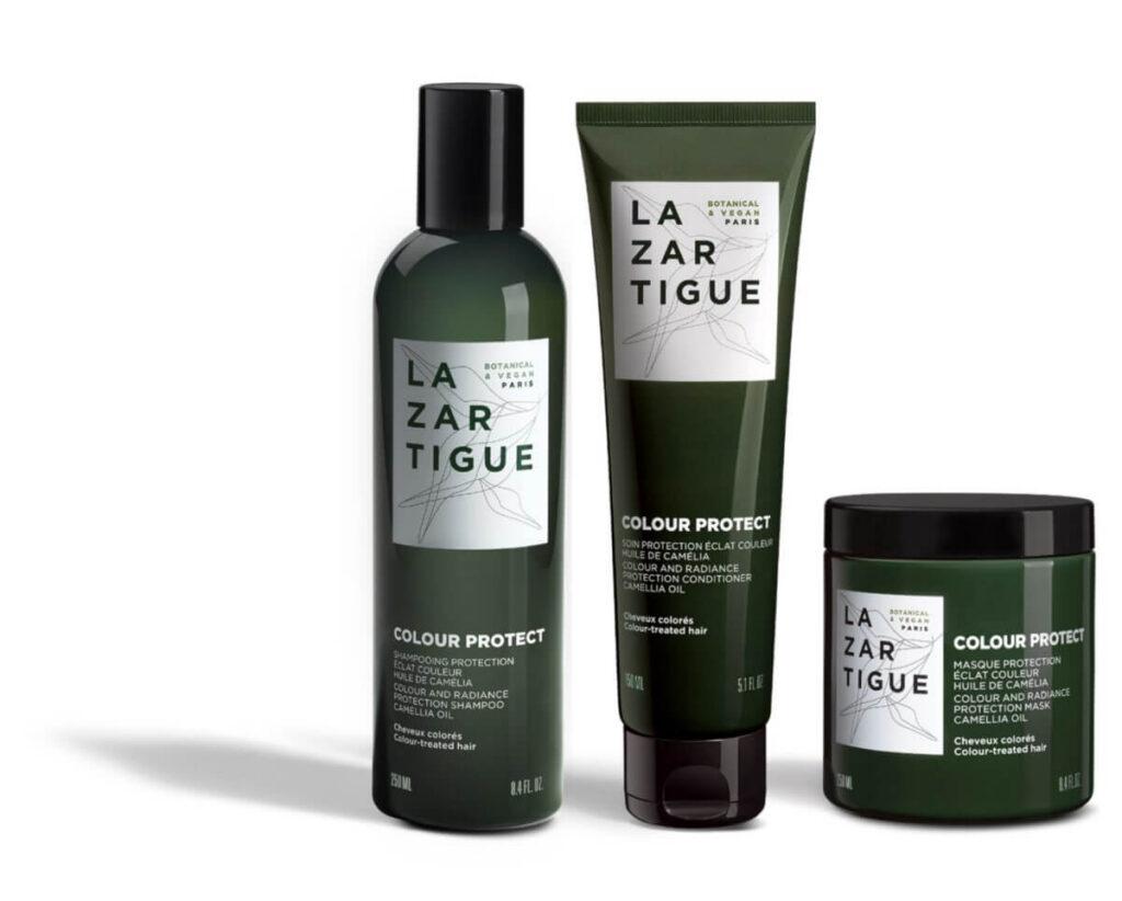 Produits capillaires Lazartigue Colour Protect.