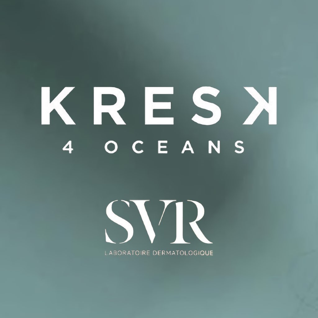 Logo Kresk et SVR Laboratoire Dermatologique.