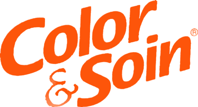 Logo Color & Soin, teinture cheveux naturelle.